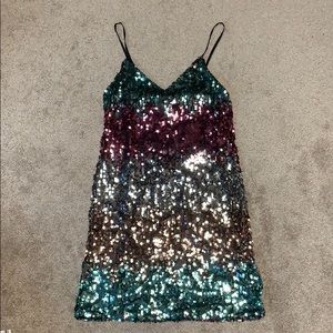 Express Sequin Dress
